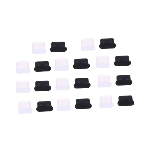 BIUDECO 10Paare Staubschutzkappen für Ladebuchse Schutzkappen für USB C Ports Geräte Installieren Schwarz BIUDECO 10Paare Staubschutzkappen für Ladebuchse Schutzkappen für USB C Ports Geräte Installieren Schwarz von BIUDECO