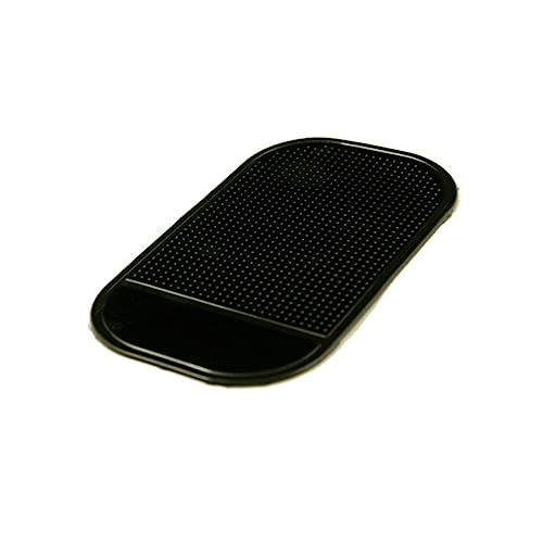 BIUDECO Auto Pad Hitzebeständige rutschfeste Matte Für Armaturenbrett Wiederverwendbar Waschbar Handy Schlüssel Schwarz von BIUDECO