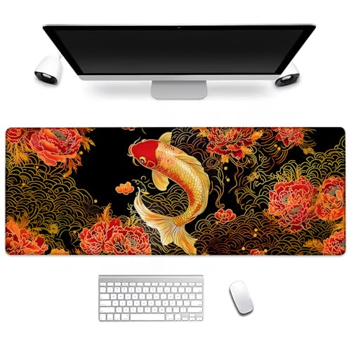 BIWOTU Fisch-Gaming-Mauspad, Computer-Tastatur, Desktop-Mauspads für Zuhause, Arbeit, Schreibtischdekoration, großer Büro-Laptop, rutschfeste Gummiunterseite, 51/Schreibtischunterlage 80 x 29 cm BIWOTU Fisch-Gaming-Mauspad, Computer-Tastatur, Desktop-Mauspads für Zuhause, Arbeit, Schreibtischdekoration, großer Büro-Laptop, rutschfeste Gummiunterseite, 51/Schreibtischunterlage 80 x 29 cm von BIWOTU