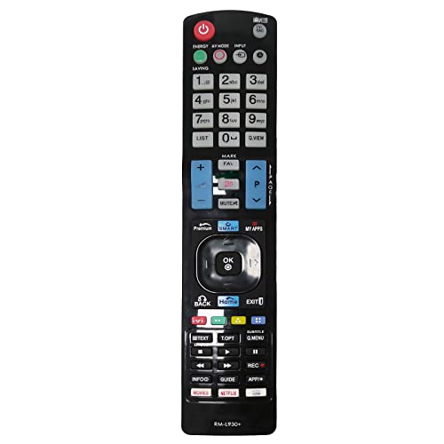 Neue Ersatzfernbedienung für LG TV-Fernbedienung AKB73615303 Passend für Alle LG 3D Smart TV - Keine Einrichtung erforderlich TV-Universalfernbedienung AKB73615397 AKB73615362 von BJLBOJEY