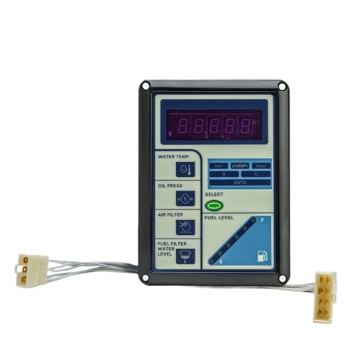 BJWVHGGE Generator-Steuermodul LCD-Anzeige Automatisches Bedienfeld 2 Stecker 3 Stecker 14 Drähte(2 Plugs) von BJWVHGGE