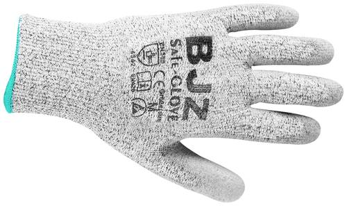 BJZ A-64473 ESD-Handschuh schnittfest Kleider-Größe: XS Polyethylen, Nylon®, Elasthan, Carbonisie von BJZ