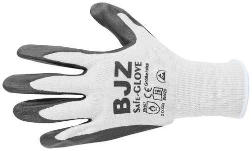 BJZ A-64482 ESD-Handschuh hitzebeständig Kleider-Größe: S Polyamid, Carbonisierte Fasern von BJZ