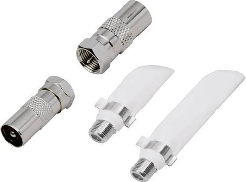 BKL Electronic 0403524 Koax-/F-Fensterdurchführung Set Fensterdurchführung Anschlüsse: F-Stecker, BKL Electronic 0403524 Koax-/F-Fensterdurchführung Set Fensterdurchführung Anschlüsse: F-Stecker, von BKL Electronic
