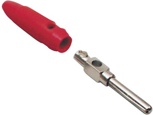 BKL Electronic 072149-P Bananenstecker Stecker, gerade Stift-Ø: 4mm Rot 1St. von BKL Electronic