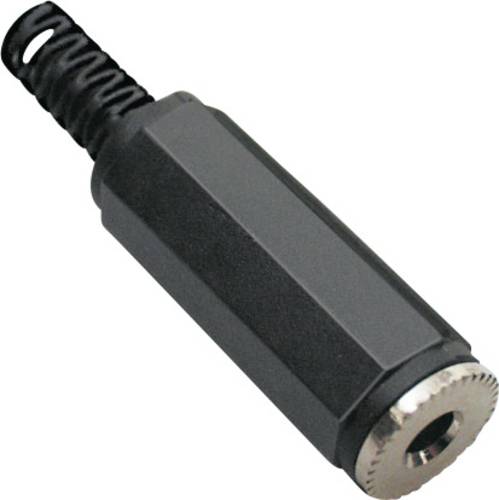 BKL Electronic 072207 Klinken-Steckverbinder 3.5mm Buchse, gerade Polzahl (num): 2 Mono Schwarz von BKL Electronic