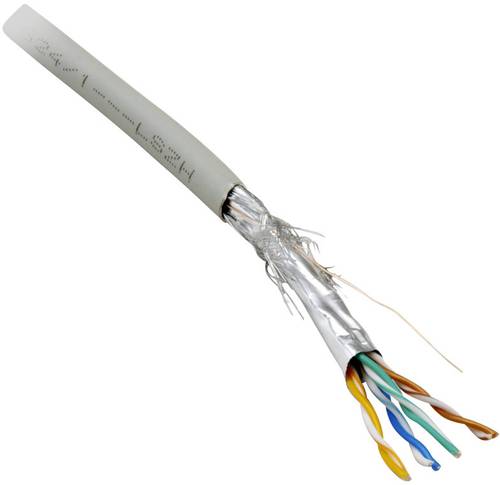 BKL Electronic 10010838 Netzwerkkabel CAT 7 S/FTP 8 x 0.128mm² Orange 100St. von BKL Electronic