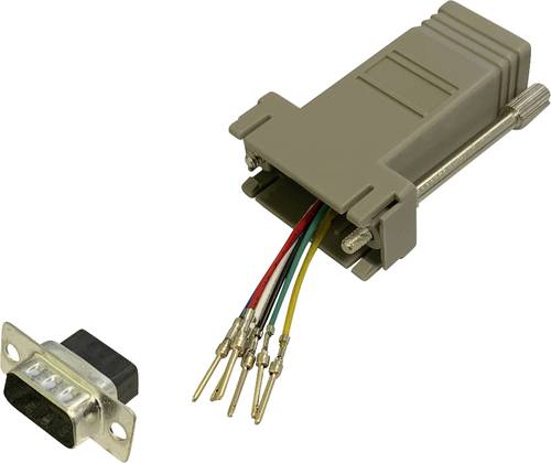 BKL Electronic 10121103 Adapter D-SUB-Stecker 9pol. - RJ12-Buchse 1 St. Single von BKL Electronic