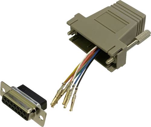 BKL Electronic 10121118 Adapter D-SUB-Buchse 15pol. - RJ45-Buchse 1 St. Single von BKL Electronic