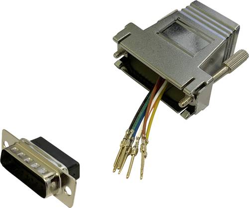 BKL Electronic 10121123 Adapter D-SUB-Stecker 15pol. - RJ45-Buchse 1 St. Single von BKL Electronic