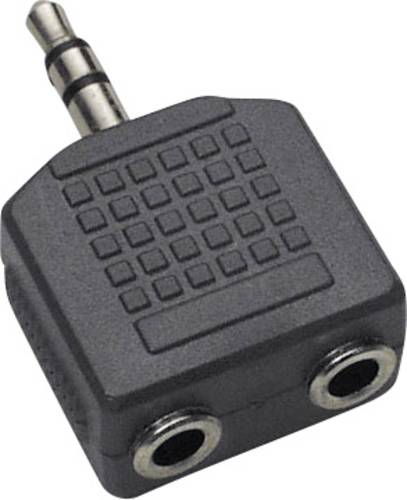 BKL Electronic 1102014 1102014 Klinke Audio Y-Adapter [1x Klinkenstecker 3.5mm - 2x Klinkenbuchse 3. von BKL Electronic