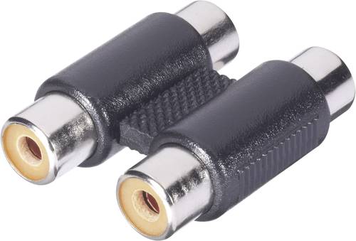 BKL Electronic 1102028 1102028 Cinch Audio Adapter [2x Cinch-Buchse - 2x Cinch-Buchse] Schwarz von BKL Electronic