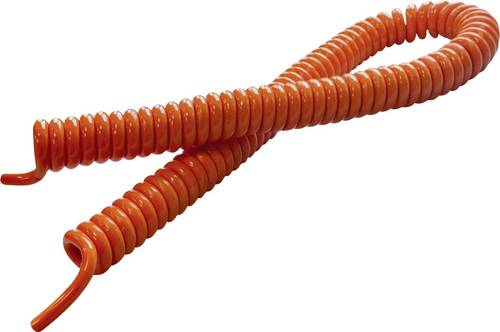BKL Electronic 1506103 Spiralkabel H07BQ-F 400mm / 1600mm 3G 1.00mm² Orange 1St. von BKL Electronic