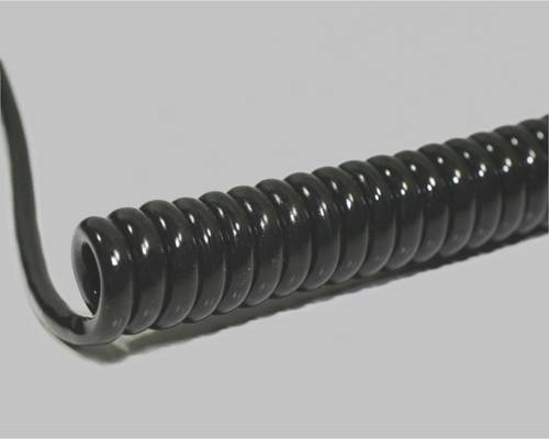 BKL Electronic 1506311 Spiralkabel Li12YD11Y 1200mm / 4800mm 8 x 0.14mm² Schwarz 1St. BKL Electronic 1506311 Spiralkabel Li12YD11Y 1200mm / 4800mm 8 x 0.14mm² Schwarz 1St. von BKL Electronic