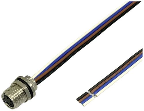 BKL Electronic 2701009 Sensor/Aktor Einbaubuchse M8 0.2m Polzahl: 3 1St. von BKL Electronic