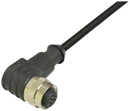 BKL Electronic 2702012 Sensor-/Aktor-Anschlussleitung M12 Kupplung, gewinkelt 2m Polzahl: 4 1St. von BKL Electronic