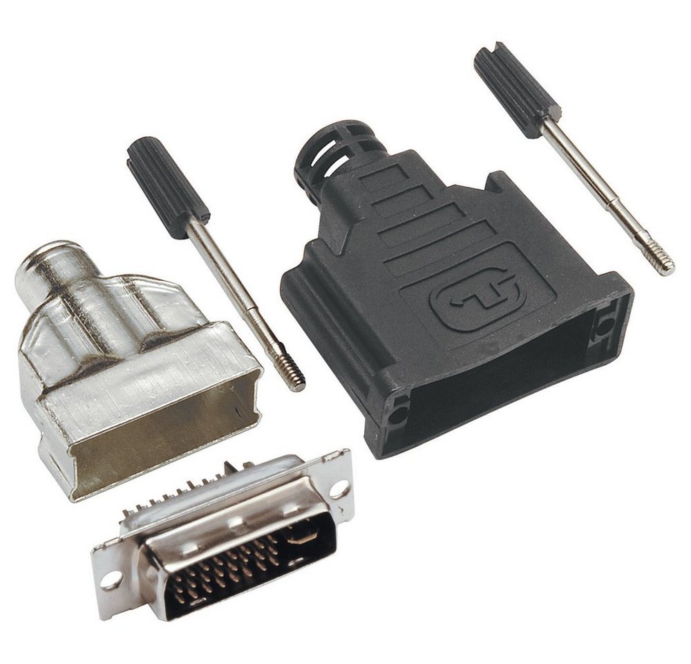 BKL Electronic BKL Electronic 0908002 DVI-Steckverbinder Stecker, gerade Polzahl (num Audio- & Video-Adapter von BKL Electronic
