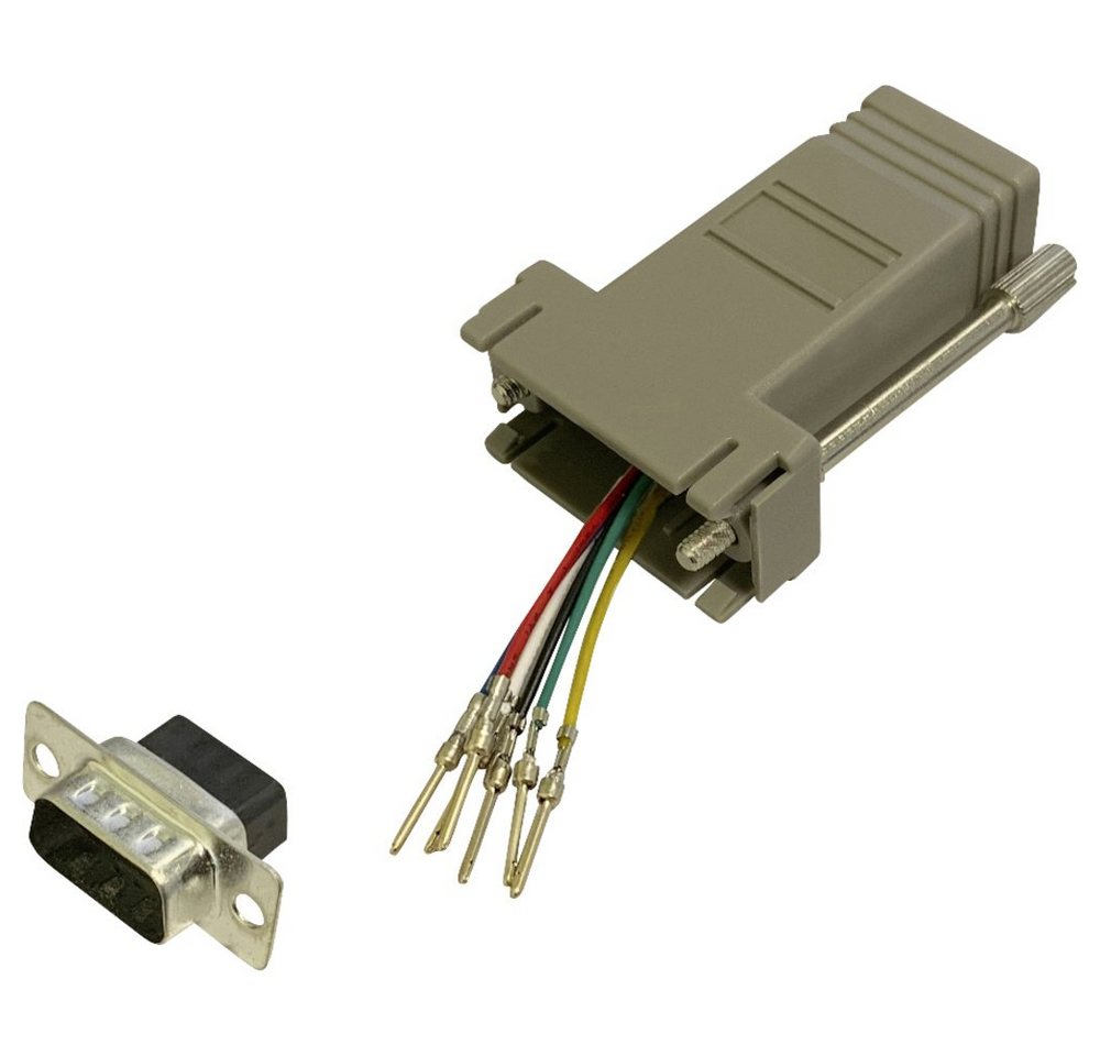 BKL Electronic BKL Electronic 10121103 Adapter D-SUB-Stecker 9pol. - RJ12-Buchse 1 S Kabelzubehör, (10121103) von BKL Electronic