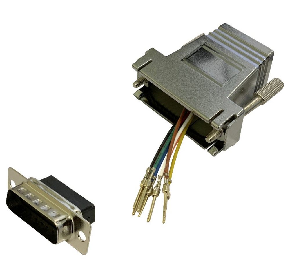 BKL Electronic BKL Electronic 10121123 Adapter D-SUB-Stecker 15pol. - RJ45-Buchse 1 Kabelzubehör, (10121123) von BKL Electronic