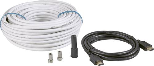 BKL Electronic SAT Anschlusskabel [1x F-Stecker, HDMI-Stecker - 1x F-Stecker, HDMI-Stecker] 25.00m 9 von BKL Electronic