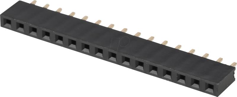 BKL 10120953 - Buchsenleiste 2,54mm 1x16 gerade von BKL