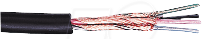 ML 408-50 - Mikrofonleitung, 4 x 0,08 mm², rund, 50 m von BKL