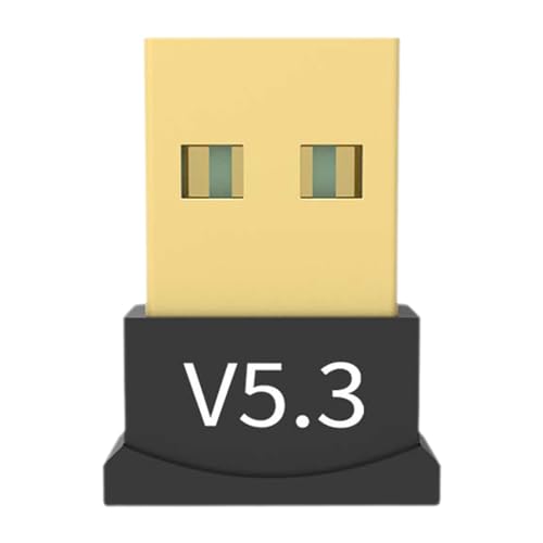 BKXRH Drahtloser USB-Adapter I 5,3-teiliger drahtloser Adapter I Universeller USB-Sender-Empfänger I Multifunktionale Kopfhörer-Wireless-Verbindung I Laptop-USB-Konnektivität für Telefone, Kopfhörer, von BKXRH