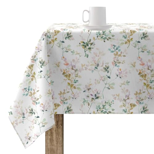 BELUM | Mantel Antimanchas 100% algodón resinado, Mantel NO Hule, Mantel Tacto algodón, Mantel Impermeable, Mantel Ant von BL BELUM