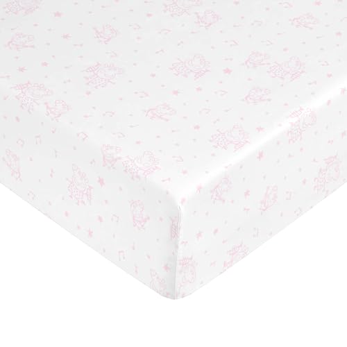 Belum Peppa Pig Spannbettlaken aus 100% Baumwolle, für Kinderbett mit 60 cm, verstellbares Spannbettlaken, Spannbetttuch aus weicher Baumwolle, elastisches Spannbetttuch Belum Peppa Pig Spannbettlaken aus 100% Baumwolle, für Kinderbett mit 60 cm, verstellbares Spannbettlaken, Spannbetttuch aus weicher Baumwolle, elastisches Spannbetttuch von BL BELUM