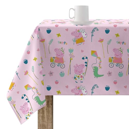 Belum Peppa Wutz Tischdecke, 140 x 140 cm, harzbeschichtet, schmutzabweisend, Modell Peppa Pig Free Time 1 Belum Peppa Wutz Tischdecke, 140 x 140 cm, harzbeschichtet, schmutzabweisend, Modell Peppa Pig Free Time 1 von BL BELUM