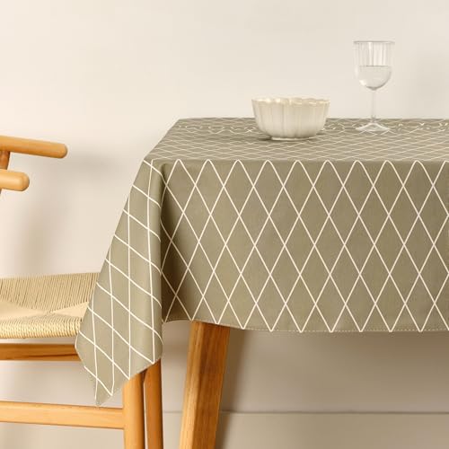 Belum Tischdecke, 250 x 140 cm, schmutzabweisend, 100 % Baumwolle, ohne Wachstuch, Tischdecke aus Baumwolle, wasserdicht, schmutzabweisend, flüssig, Dunkelgrün Belum Tischdecke, 250 x 140 cm, schmutzabweisend, 100 % Baumwolle, ohne Wachstuch, Tischdecke aus Baumwolle, wasserdicht, schmutzabweisend, flüssig, Dunkelgrün von BL BELUM
