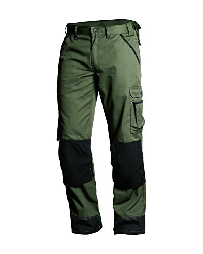 Blåkläder 14541835 Garten Hose, Armee-Grün / Schwarz, C50 von BLÅKLÄDER