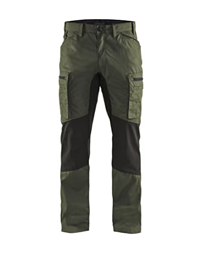 Blåkläder 14591845 Diensthose Stretch, Armee-Grün / Schwarz, D116 Blåkläder 14591845 Diensthose Stretch, Armee-Grün / Schwarz, D116 von BLÅKLÄDER