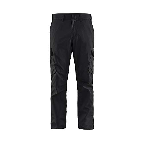 Blaklader 144418329900C52 Industrie Stretch Arbeitshose, Schwarz, Größe C52 von BLÅKLÄDER
