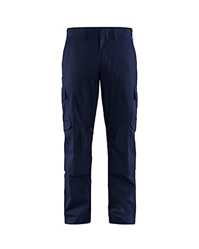 Blaklader 144818328985C148 Industrie Stretch Arbeitshose mit Kniepolstertaschen, Marineblau/Kornblume, Größe C148 Blaklader 144818328985C148 Industrie Stretch Arbeitshose mit Kniepolstertaschen, Marineblau/Kornblume, Größe C148 von BLÅKLÄDER