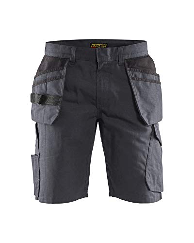 Blaklader 149413309699C58 Service Shorts mit Nageltaschen, Mittelgrau/Schwarz, Größe C58 Blaklader 149413309699C58 Service Shorts mit Nageltaschen, Mittelgrau/Schwarz, Größe C58 von BLÅKLÄDER