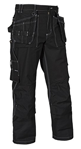 Blaklader 15301370 Handwerker-Hose, Schwarz, grootte C58 von BLÅKLÄDER