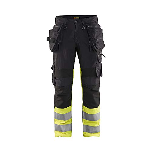 Blaklader 199413309933C148 Hochsichtige Hose mit Stretch, Schwarz/Gelb, Größe C148 Blaklader 199413309933C148 Hochsichtige Hose mit Stretch, Schwarz/Gelb, Größe C148 von BLÅKLÄDER