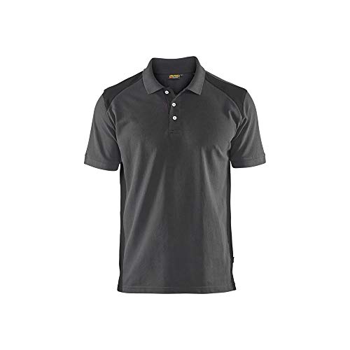 Blaklader 332410509699XS Polo-Haushirt, Mittelgrau/Schwarz, Größe Xs von BLÅKLÄDER