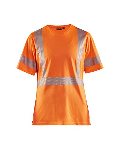 Blaklader 33361013 DAMEN-HIGH-VIS-T-SHIRT, Orange, grootte XS von BLÅKLÄDER