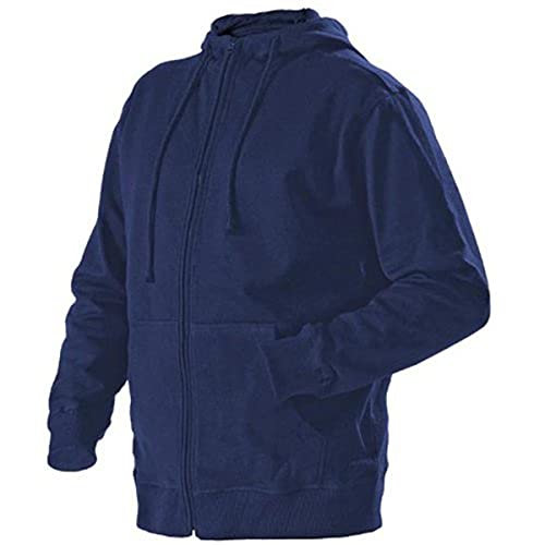 Blaklader 3366104888004XL Sweatshirt mit Kapuze und Reissverschluss, Marineblau, Größe 4XL von BLÅKLÄDER