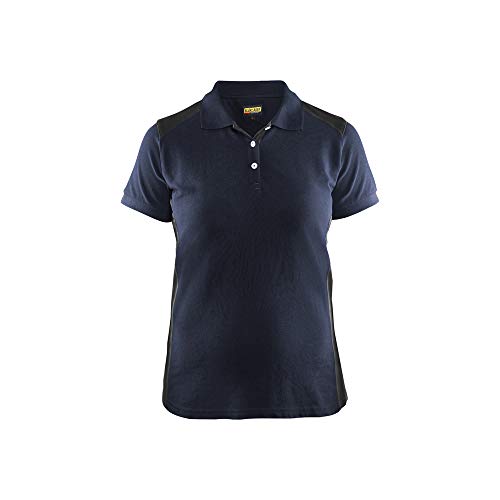 Blaklader 339010508699S Damen Polo Shirt, Dunkel Marineblau/Schwarz, Größe S von BLÅKLÄDER