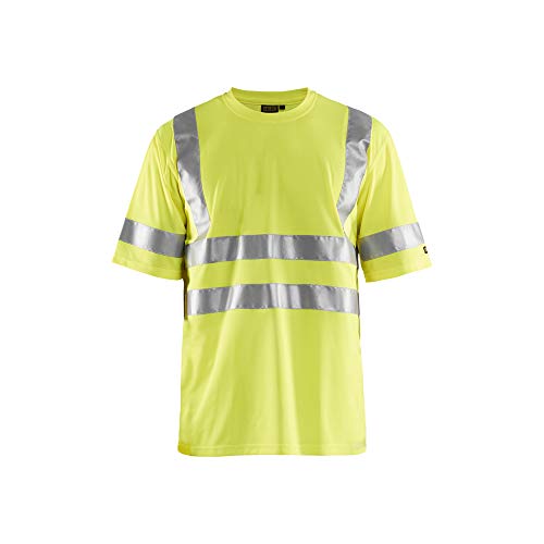 Blaklader 341310093300XXL T-Shirt, High Vis Gelb, Größe XXL von BLÅKLÄDER