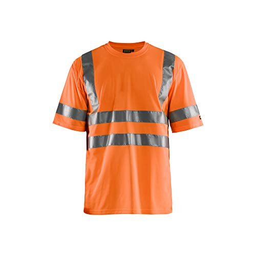 Blaklader 341310095300XS T-Shirt, High Vis Orange, Größe XS von BLÅKLÄDER