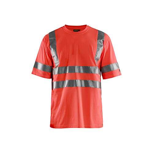 Blaklader 341310095500XXL T-Shirt, High Vis Rot, Größe XXL von BLÅKLÄDER