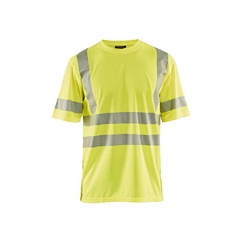 Blaklader 342010133300XS UV T-Shirt, High Vis Gelb, Größe XS von BLÅKLÄDER