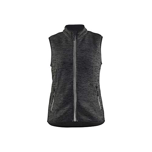 Blaklader 381221179710XXXL Damen Strickweste, Antrazitgrau/Weiß, Größe XXXL von BLÅKLÄDER