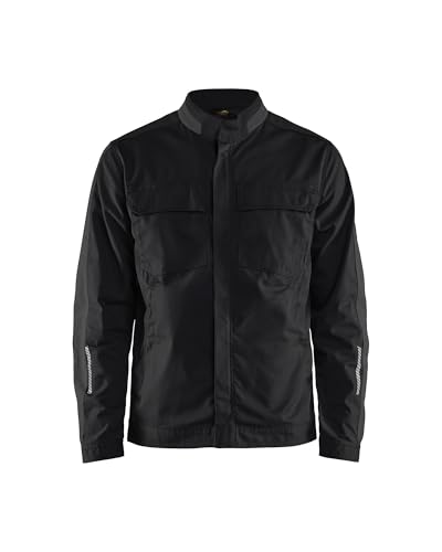 Blaklader 444418329998XL Stretch Industrie Jacke, Schwarz/Dunkelgrau, Größe XL von BLÅKLÄDER