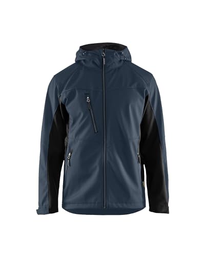 Blaklader 475325168699XXL Softshell Jacke, Dunkel Marineblau/Schwarz, Größe XXL Blaklader 475325168699XXL Softshell Jacke, Dunkel Marineblau/Schwarz, Größe XXL von BLÅKLÄDER
