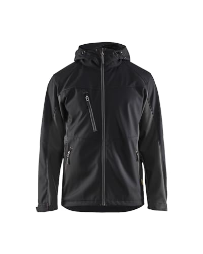 Blaklader 4753251699984XL Softshell Jacke mit Kapuze, Schwarz/Dunkelgrau, Größe 4XL Blaklader 4753251699984XL Softshell Jacke mit Kapuze, Schwarz/Dunkelgrau, Größe 4XL von BLÅKLÄDER